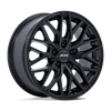 P3E - 18in, Cast Aluminum, Matte Black, 18X8, 5X4.25, 40mm, 194933393190, SAE J2530 JWL VIA, 194933393190