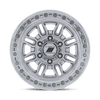 Equalizer BL - 17in, Cast Aluminum, Gloss Silver W/ Machined Face, 17X9, 8X6.5, -38mm, 194933438969, SAEJ2530, 194933438969