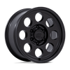 Heritage - 17in, Cast Aluminum, Matte Black, 17X8, 5X5.5, 0mm, 194933379798, SAE J2530 JWL VIA, 194933379798