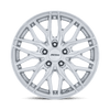 P3E - 18in, Cast Aluminum, Machined Brushed Gloss Silver, 18X8, 5X112, 40mm, 194933392926, SAE J2530 JWL VIA, 194933392926