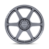 Battle VI - 18in, Flow Formed Aluminum, Gloss Gunzilla W/ Machined Lip, 18X9.5, 5X100, 38mm, 194933401222, SAE J2530 JWL VIA, 194933401222