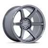 Battle VI - 19in, Flow Formed Aluminum, Gloss Gunzilla W/ Machined Lip, 19X9.5, 5X4.5, 40mm, 194933401161, SAE J2530 JWL VIA, 194933401161