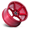 Battle VI - 18in, Flow Formed Aluminum, Cherry Red Metallic W/ Mch Lip, 18X9.5, 5X4.5, 25mm, 194933400850, SAE J2530 JWL VIA, 194933400850