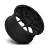 CM7 - 17in, Flow Formed Aluminum, Satin Black, 17X8, 5X100, 38mm, 885463813851, SAEJ2530 JWL VIA, 885463813851