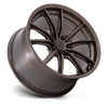 Zentoku - 18in, Flow Formed Aluminum, Burnt Bronze, 18X8.5, 5X4.5, 45mm, 194933396658, SAE J2530 JWL VIA, 194933396658