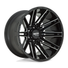 Kraken - 20in, Cast Aluminum, Gloss Black Milled, 20X9, 8X170, 0mm, 885463815183, SAEJ2530 JWL-T VIA, 885463815183