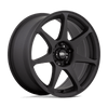 Battle - 17in, Cast Aluminum, Matte Black, 17X8, 5X4.5, 30mm, 194933195312, SAE J2530 JWL VIA, 194933195312