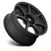 Battle - 17in, Cast Aluminum, Matte Black, 17X8, 5X4.5, 30mm, 194933195312, SAE J2530 JWL VIA, 194933195312