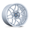 Tsubaki - 19in, Flow Formed Aluminum, Hyper Silver W/ Machined Lip, 19X9.5, 5X112, 35mm, 194933333394, SAE J2530 JWL VIA, 194933333394