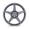 Battle V - 18in, Flow Formed Aluminum, Gunzilla W Machined Lip Stripe, 18X8.5, 5X4.5, 35mm, 194933333271, SAE J2530 JWL VIA, 194933333271