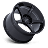 Battle V - 18in, Flow Formed Aluminum, Blackbird Metallic, 18X9.5, 5X4.5, 25mm, 194933333073, SAE J2530 JWL VIA, 194933333073