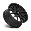 MS7 - 17in, Cast Aluminum, Matte Black, 17X8, 5X120, 32mm, 843962049843, SAE J2530, 843962049843