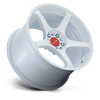 Battle V - 18in, Flow Formed Aluminum, Matsuri White Pearl Mach Lip, 18X8.5, 5X4.5, 22mm, 194933332779, SAE J2530 JWL VIA, 194933332779