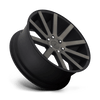 Shot Calla - 22in, Cast Aluminum, Matte Black Double Dark Tint, 22X9.5, 6X5.5, 20mm, 885463894164, 885463894164
