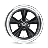 Standard - 18in, Cast Aluminum, Gloss Black, 18X9, 5X4.75, 7mm, 885463897011, 885463897011