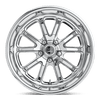 Rambler - 20in, Cast Aluminum, Chrome Plated, 20X9.5, 5X4.5, 1mm, 885463897561, SAE J2530 JWL VIA, 885463897561