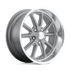 Rambler - 20in, Cast Aluminum, Textured Gray W/ Dc Lip, 20X8.5, 5X4.5, 32mm, 885463897844, SAE J2530 JWL VIA, 885463897844