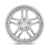 Cten - 18in, Cast Aluminum, Chrome Plated, 18X8, 5X4.75, 1mm, 885463923192, 885463923192