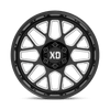 Grenade II - 20in, Cast Aluminum, Gloss Black Milled, 20X9, 6X135, 0mm, 885463802152, SAEJ2530 JWL-T VIA, 885463802152