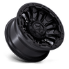 Bomber - 20in, Cast Aluminum, Matte Black W/ G-Blk Ring, 20X10, 8X170, -18mm, 194933348534, SAE J2530 JWL VIA, 194933348534