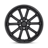 Rambler - 20in, Cast Aluminum, Gloss Black Matte Black, 20X9.5, 5X5.0, 1mm, 194933002412, SAE J2530 JWL VIA, 194933002412