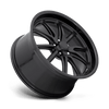 Rambler - 20in, Cast Aluminum, Gloss Black Matte Black, 20X8.5, 5X120, 32mm, 885463898506, SAE J2530 JWL VIA, 885463898506