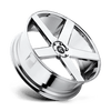 Baller - 24in, Cast Aluminum, Chrome Plated, 24X10, 6X5.5, 19mm, 885463893419, 885463893419