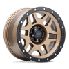 Phaser - 17in, Cast Aluminum, Matte Bronze W/ Black Lip, 17X9, 6X5.5, -6mm, 844658056695, 844658056695