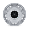 Arlington - 20in, Cast Aluminum, Silver M-Blk Center W/ Dc-Lip, 20X8.5, 5X5.0, 1mm, 194933405848, SAEJ2530, 194933405848