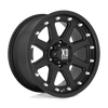Addict - 18in, Cast Aluminum, Matte Black, 18X9, 6X4.5, 18mm, 843962052782, SAEJ2530, 843962052782
