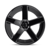Baller - 22in, Cast Aluminum, Gloss Black, 22X9, 5X115, 15mm, 885463895116, 885463895116