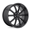 Rambler - 20in, Cast Aluminum, Gloss Black Matte Black, 20X10, 5X120, 35mm, 885463898476, SAE J2530 JWL VIA, 885463898476