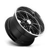 Rambler - 18in, Cast Aluminum, Gloss Black, 18X9.5, 5X4.75, 1mm, 885463898391, SAE J2530 JWL VIA, 885463898391