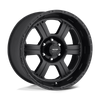 Kore - 17in, Cast Aluminum, Flat Black, 17X9, 6X5.5, -6mm, 844658003736, 844658003736