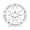 Flex - 24in, Cast Aluminum, Gloss Silver Brushed Face, 24X10, 6X5.5, 30mm, 194933071937, 194933071937