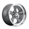 Standard - 17in, Cast Aluminum, Matte Gun Metal, 17X7, 5X4.75, 1mm, 885463896717, 885463896717