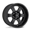 Kore - 17in, Cast Aluminum, Flat Black, 17X9, 5X5.0, -6mm, 844658007468, 844658007468
