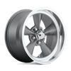 Standard - 18in, Cast Aluminum, Matte Gun Metal, 18X8, 5X4.75, 1mm, 885463896755, 885463896755