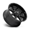 MO970 - 20in, Cast Aluminum, Gloss Black W/ Spot Milled Lip, 20X10, 8X6.5, -18mm, 885463799964, SAE J2530, 885463799964