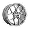 Monarch - 20in, Cast Aluminum, Titanium Brushed, 20X9, 5X4.5, 38mm, 194933103713, SAEJ2530, 194933103713