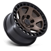 Bahari - 17in, Cast Aluminum, Burnt Bronze W/ Matte Blk-Lp, 17X8.5, 5X5.0, -10mm, 194933381692, SAE J2530 JWL VIA, 194933381692