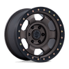 Trooper - 17in, Cast Aluminum, Burnt Bronze W/ Matte Blk-Lp, 17X8.5, 5X5.0, -10mm, 194933402588, SAEJ2530, 194933402588