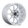 Ronin - 17in, Flow Formed Aluminum, Gloss Silver W/ Machined Face, 17X8.5, 6X4.5, 25mm, 194933430888, SAEJ2530, 194933430888