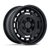 Vagabond - 17in, Fusion Forged, Matte Black W/ Gloss Black Lip, 17X8.5, 6X5.5, 25mm, 194933425655, SAEJ2530, 194933425655