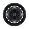 Vagabond - 17in, Fusion Forged, Matte Black W/ Gloss Black Lip, 17X8.5, 6X5.5, 25mm, 194933425655, SAEJ2530, 194933425655