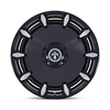 Cheef - 24in, Cast Aluminum, Gloss Black Milled, 24X10, 6X135/5.5, 30mm, 194933326921, 194933326921