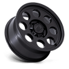 Heritage - 18in, Cast Aluminum, Matte Black, 18X8.5, 5X5.0, 6mm, 194933379699, SAE J2530 JWL VIA, 194933379699