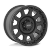Bandido - 18in, Cast Aluminum, Flat Black, 18X9, 6X135, 0mm, 844658018815, 844658018815