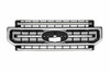 Grille Light Kit - XBG LED: Ford Super Duty (20-22 / Chrome / White DRL) - 840203378885