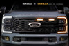 Grille Light Kit - XBG LED: 2023+ Super Duty (Black / Each) - 840203328620